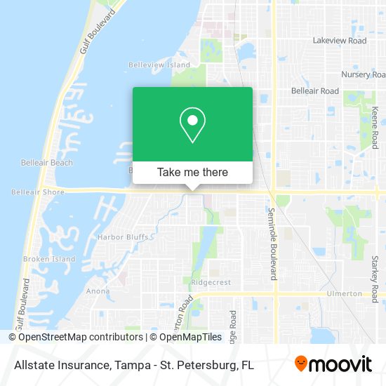 Mapa de Allstate Insurance
