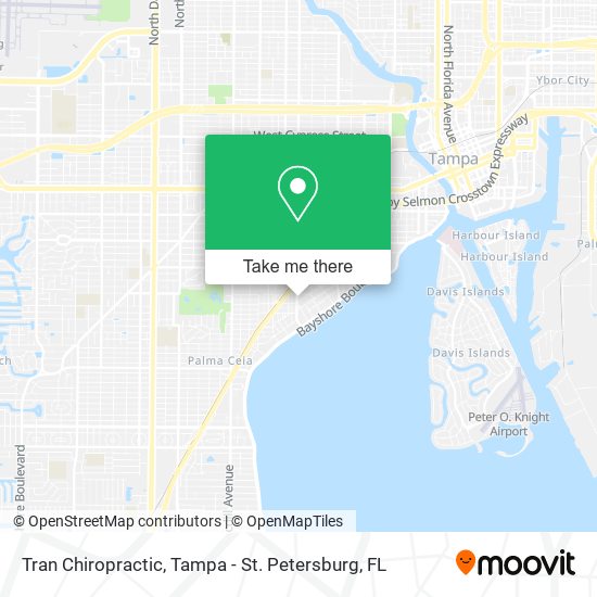 Tran Chiropractic map