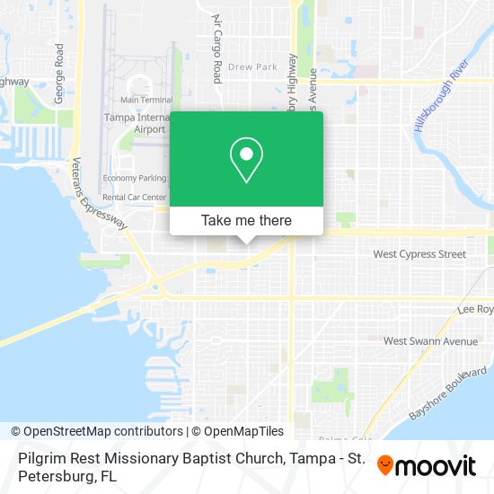 Mapa de Pilgrim Rest Missionary Baptist Church