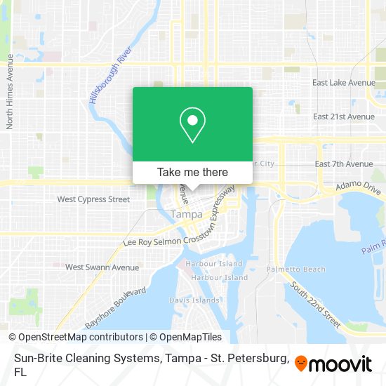 Sun-Brite Cleaning Systems map
