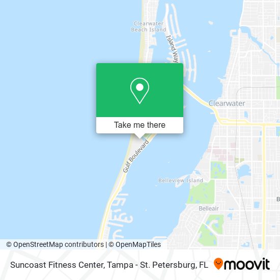 Mapa de Suncoast Fitness Center