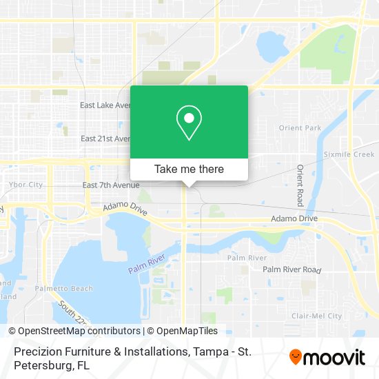 Precizion Furniture & Installations map