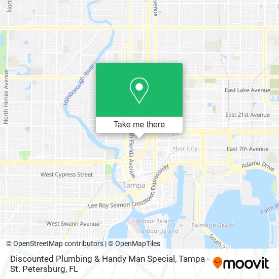 Discounted Plumbing & Handy Man Special map