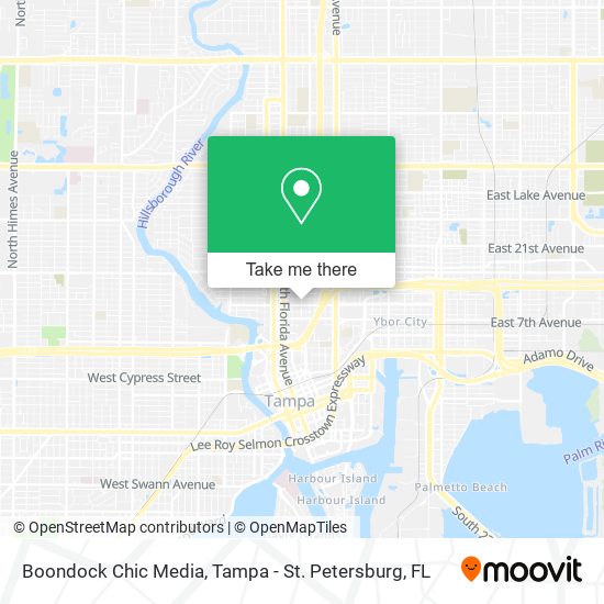 Boondock Chic Media map