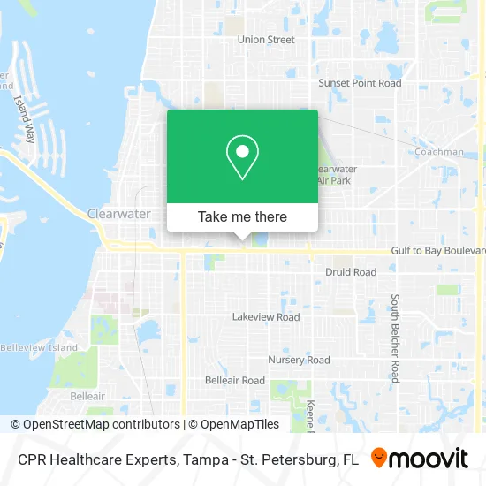 CPR Healthcare Experts map