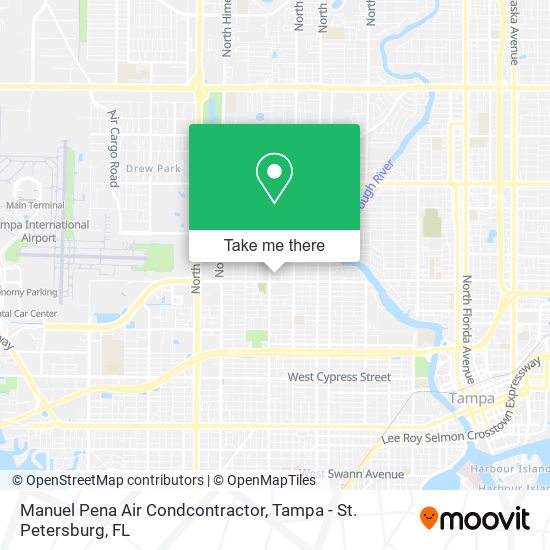 Mapa de Manuel Pena Air Condcontractor
