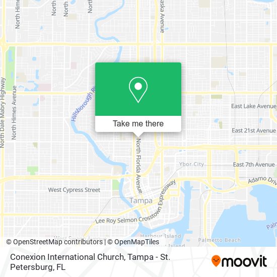 Conexion International Church map