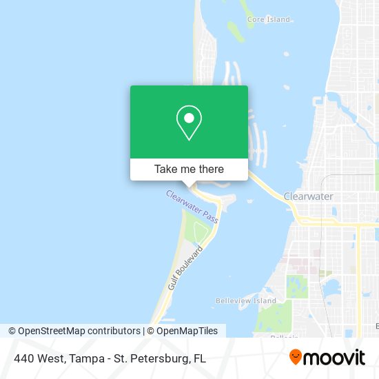 Mapa de 440 West