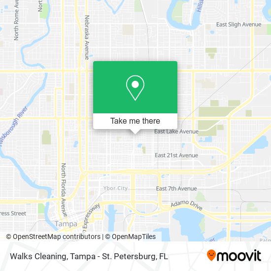 Walks Cleaning map