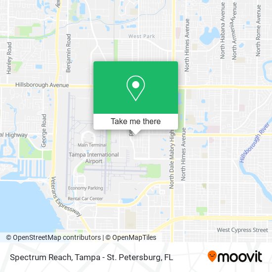 Spectrum Reach map