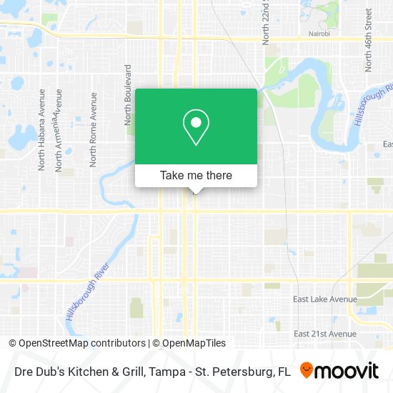 Dre Dub's Kitchen & Grill map