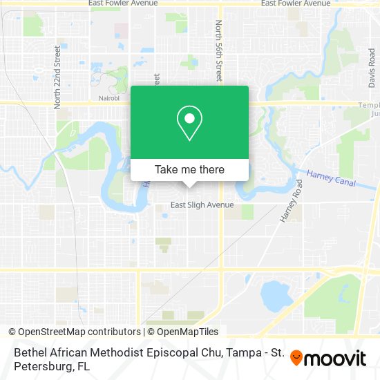 Mapa de Bethel African Methodist Episcopal Chu