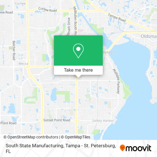 Mapa de South State Manufacturing
