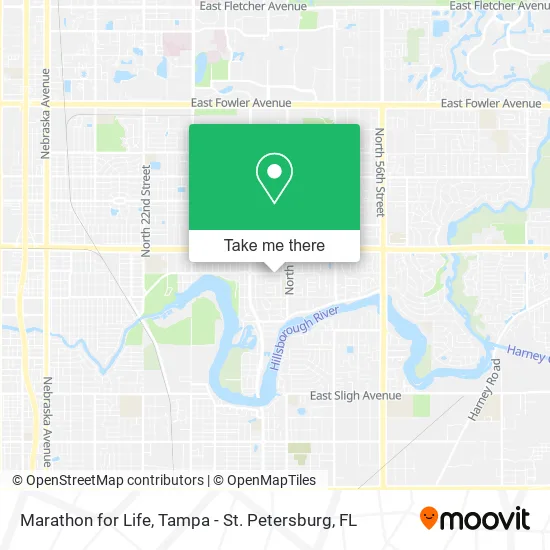 Mapa de Marathon for Life