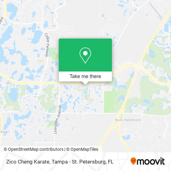 Zico Cheng Karate map