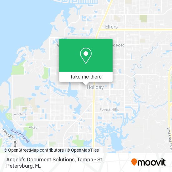 Mapa de Angela's Document Solutions