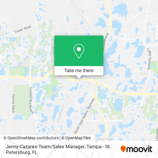 Jenny Cazares-Team / Sales Manager map