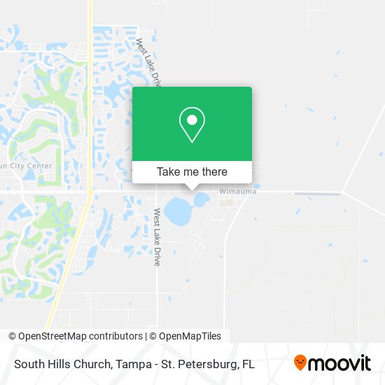 South Hills Church map