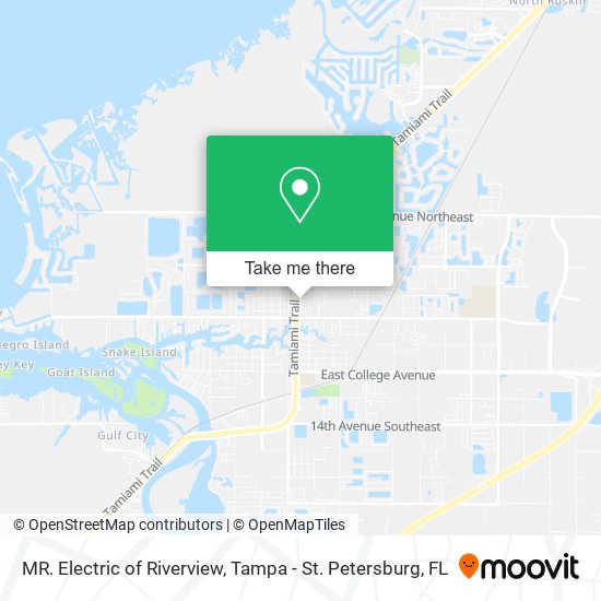 Mapa de MR. Electric of Riverview