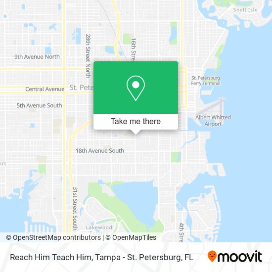 Mapa de Reach Him Teach Him
