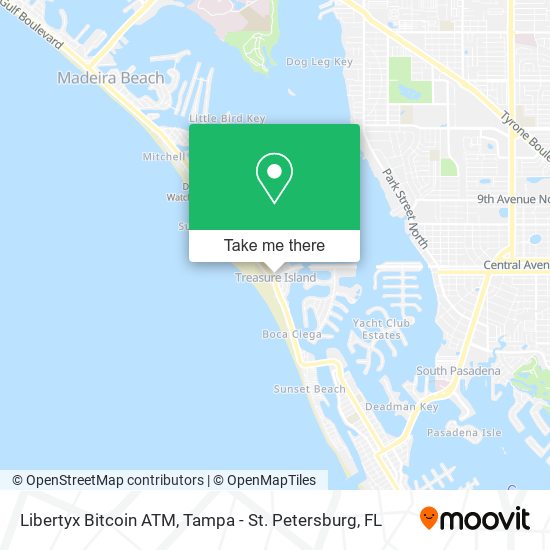 Libertyx Bitcoin ATM map