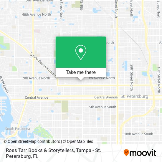 Ross Tarr Books & Storytellers map