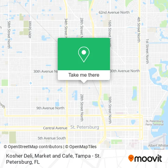 Kosher Deli, Market and Cafe map