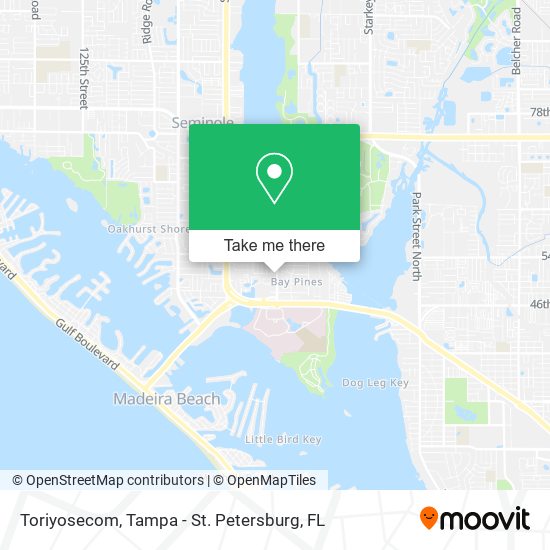 Toriyosecom map