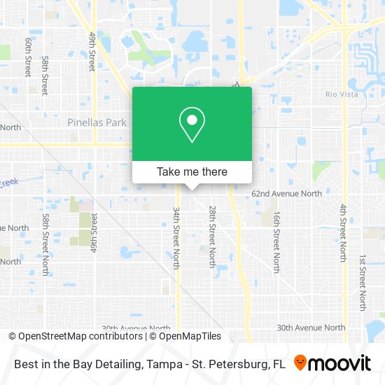 Best in the Bay Detailing map