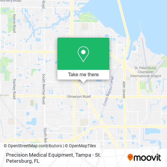 Mapa de Precision Medical Equipment