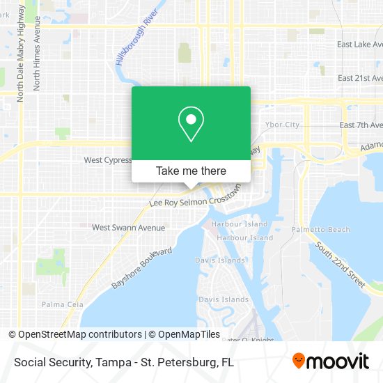 Social Security map