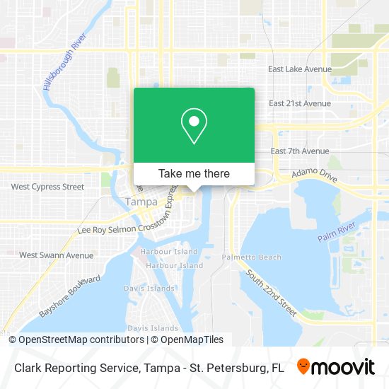 Mapa de Clark Reporting Service