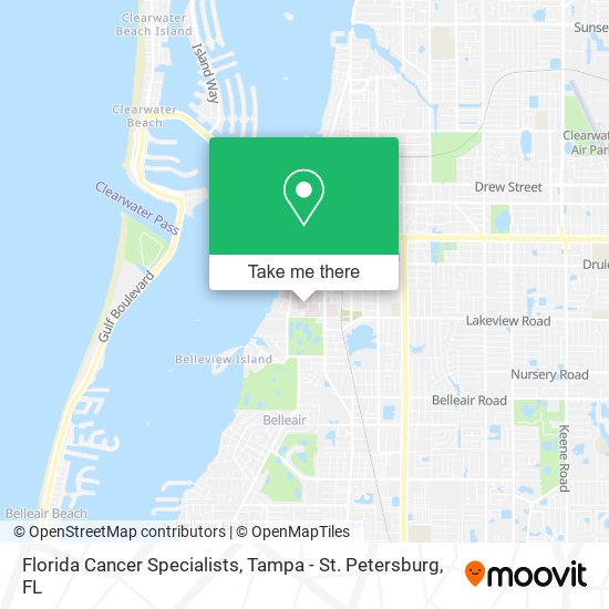 Florida Cancer Specialists map