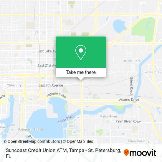 Suncoast Credit Union ATM map