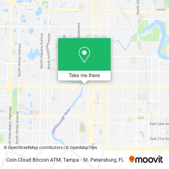 Coin Cloud Bitcoin ATM map