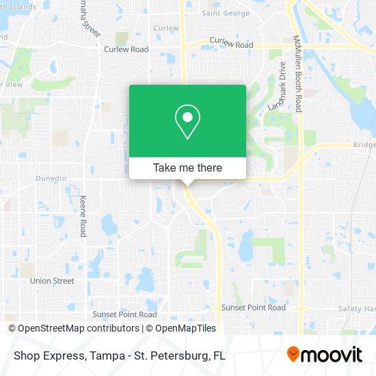 Shop Express map