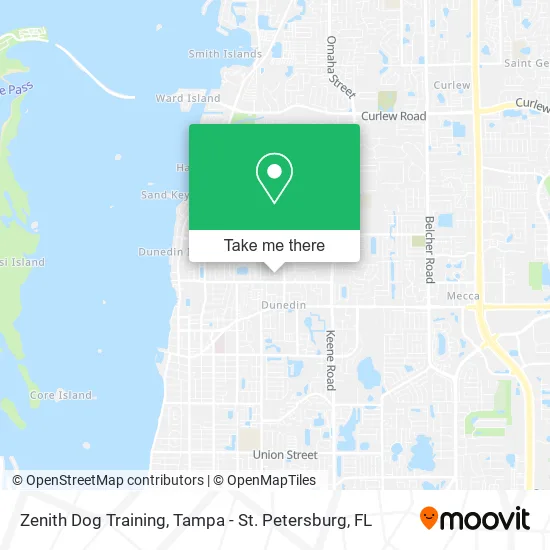 Zenith Dog Training map