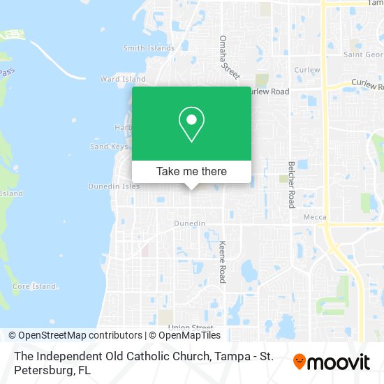 The Independent Old Catholic Church map