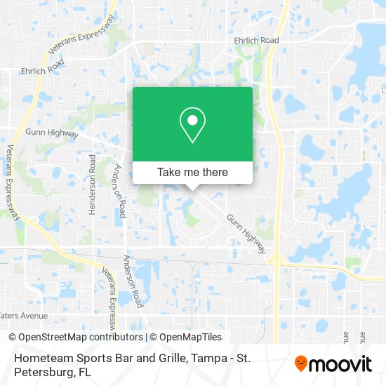 Hometeam Sports Bar and Grille map