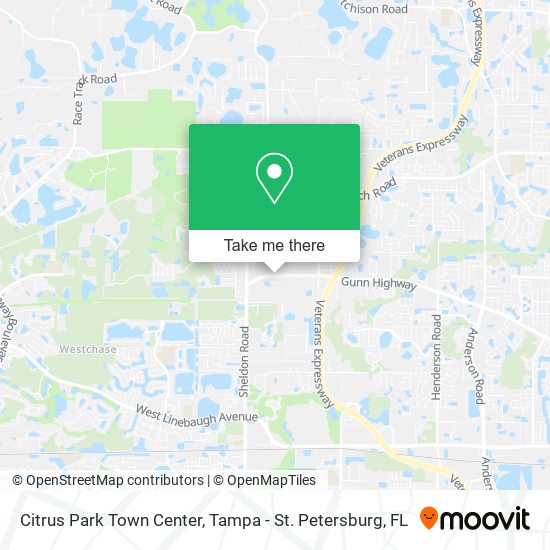 Mapa de Citrus Park Town Center