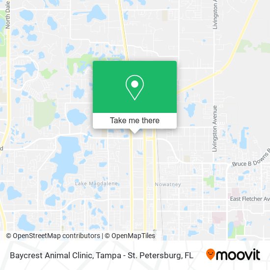 Mapa de Baycrest Animal Clinic