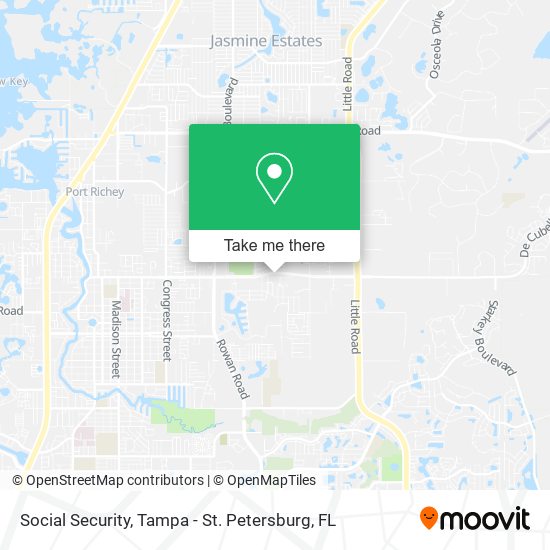 Social Security map