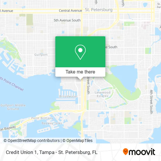 Credit Union 1 map