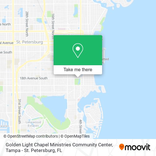 Golden Light Chapel Ministries Community Center map