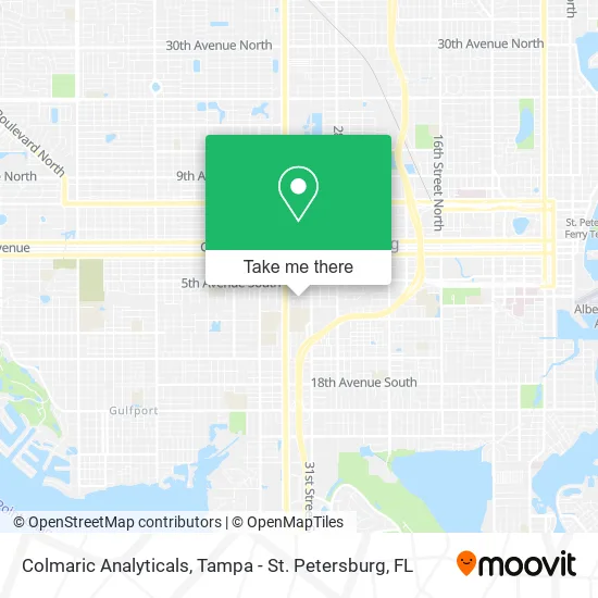 Colmaric Analyticals map