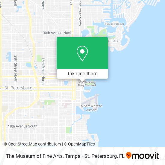 The Museum of Fine Arts map
