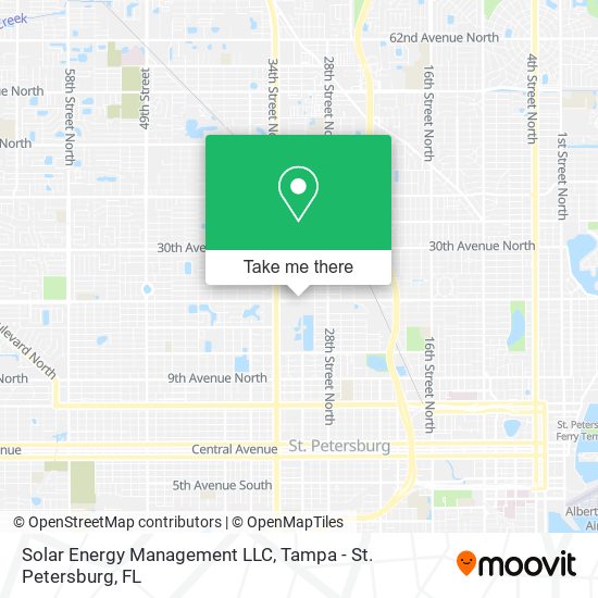 Solar Energy Management LLC map