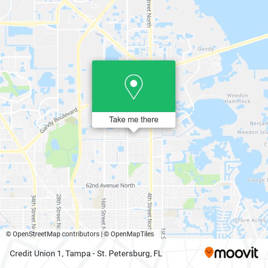 Credit Union 1 map