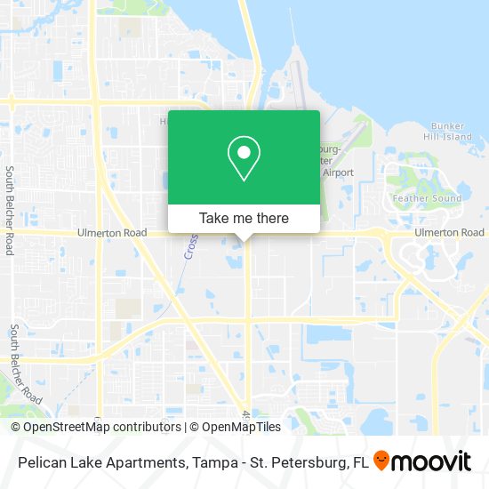 Mapa de Pelican Lake Apartments