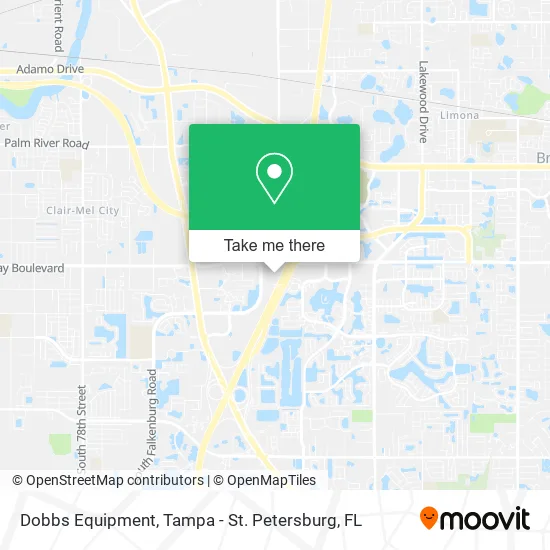 Dobbs Equipment map